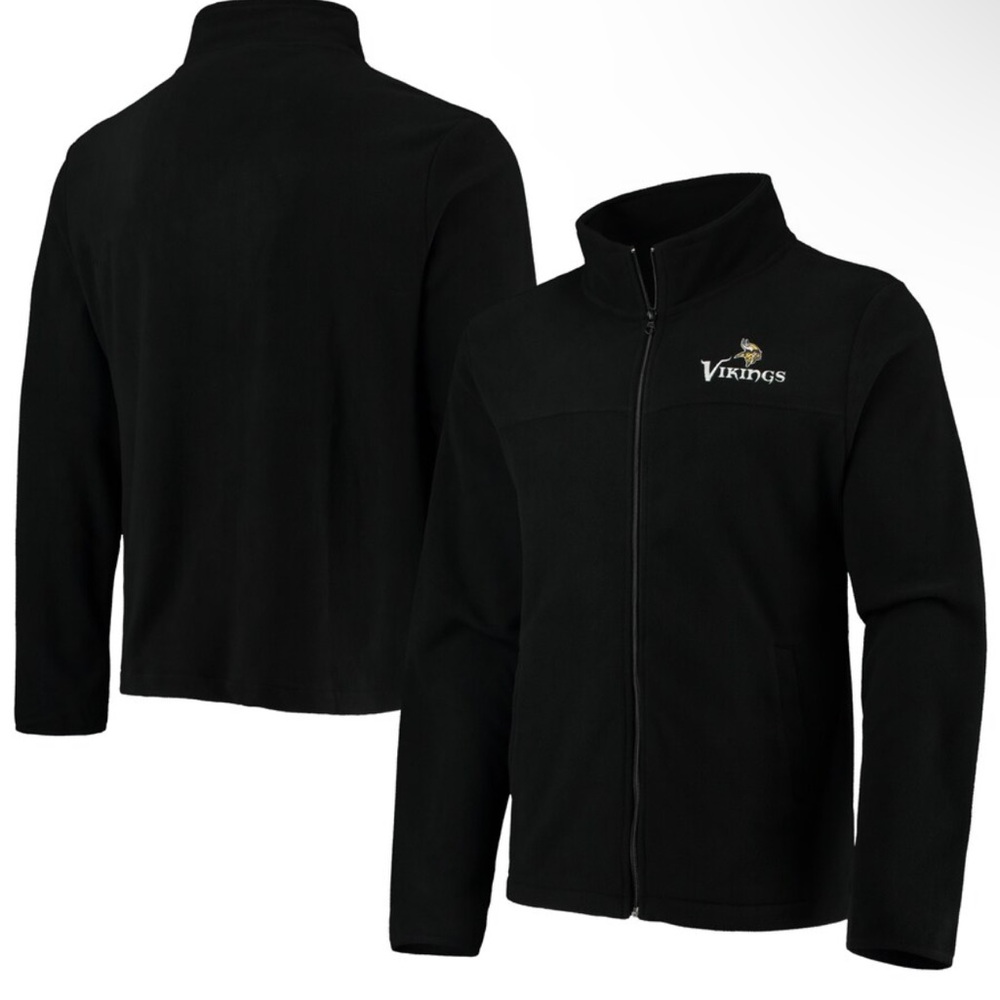 NWT Minnesota Vikings Dunbrooke Hayden Lightweight Full-Zip Fleece Jacket